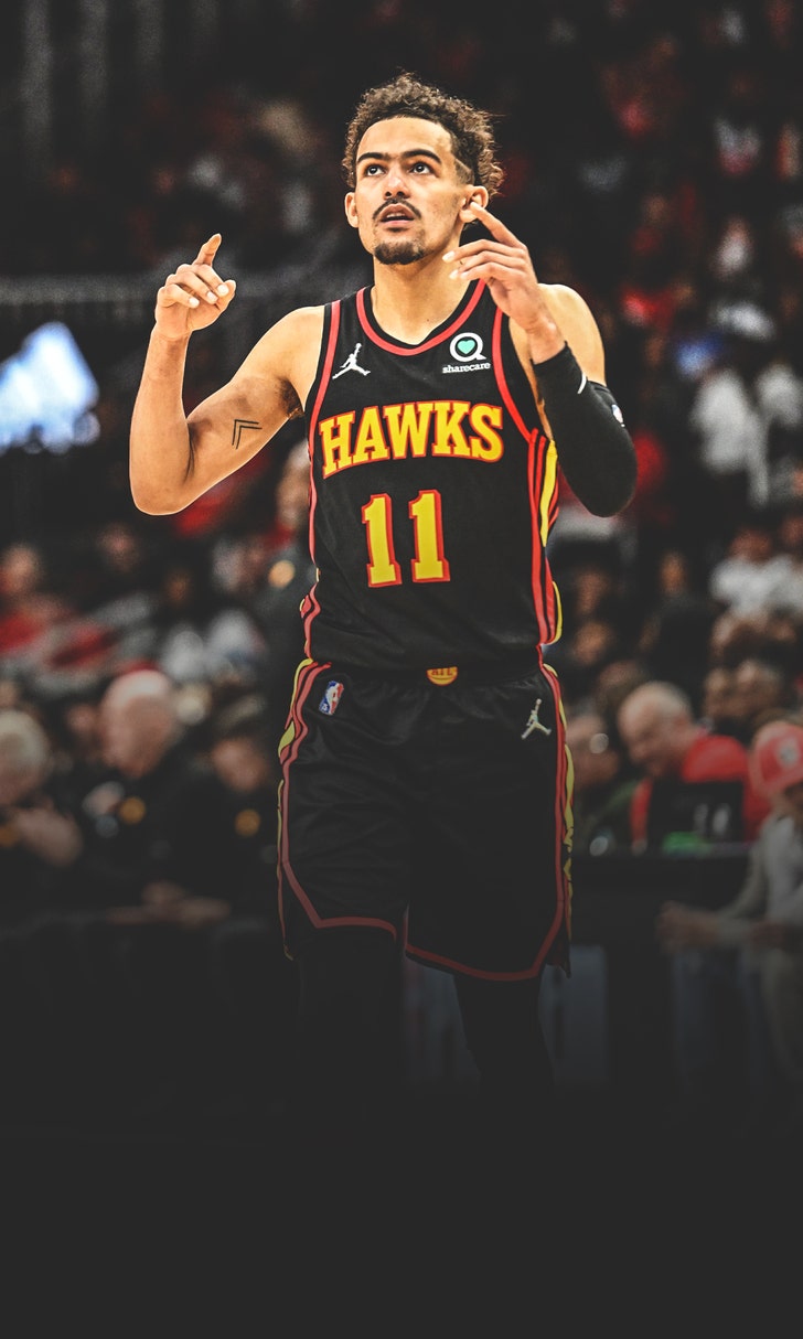 Trae Young leads Hawks past Hornets in play-in game