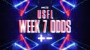 USFL odds Week 7: How to bet, pick, results