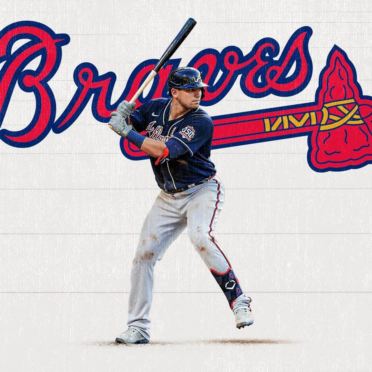 Austin Riley Atlanta Braves Game Used Baseball Career HR # 22 Signed