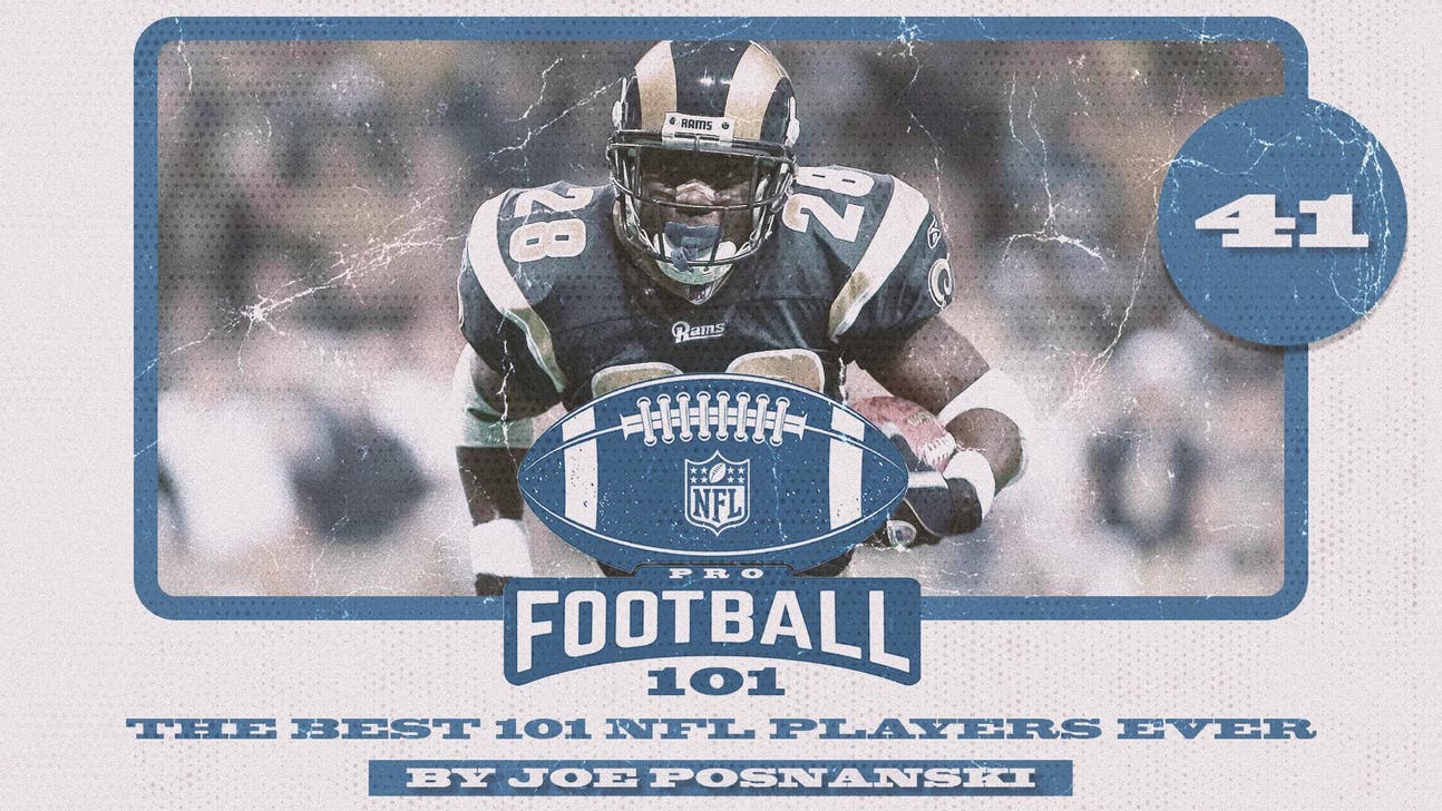 Pro Football 101: Marshall Faulk ranks No. 41 on all-time list