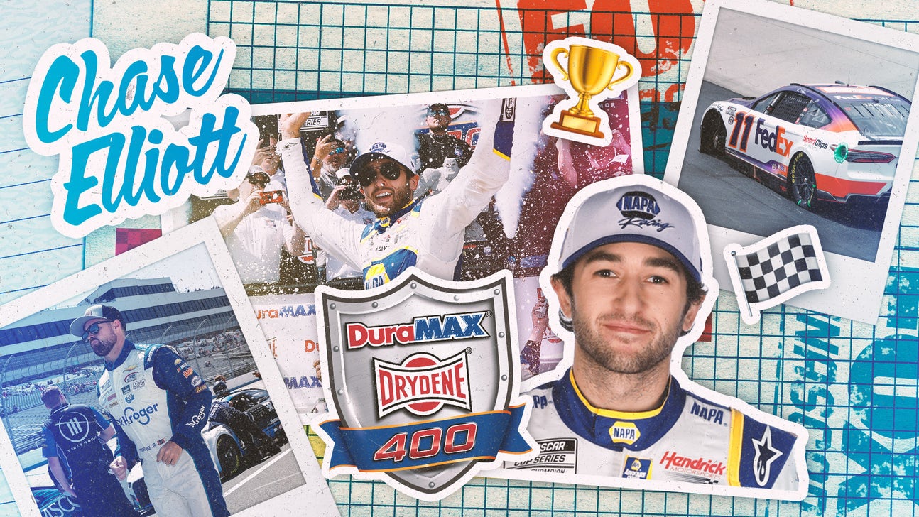 Chase Elliott ends oval losing streak with victory at Dover