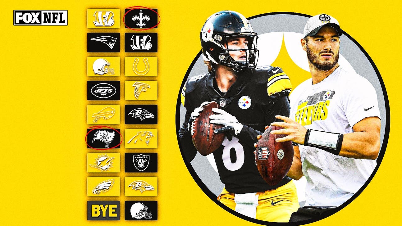 Kenny Pickett, or whoever is Steelers' QB, faces tough task