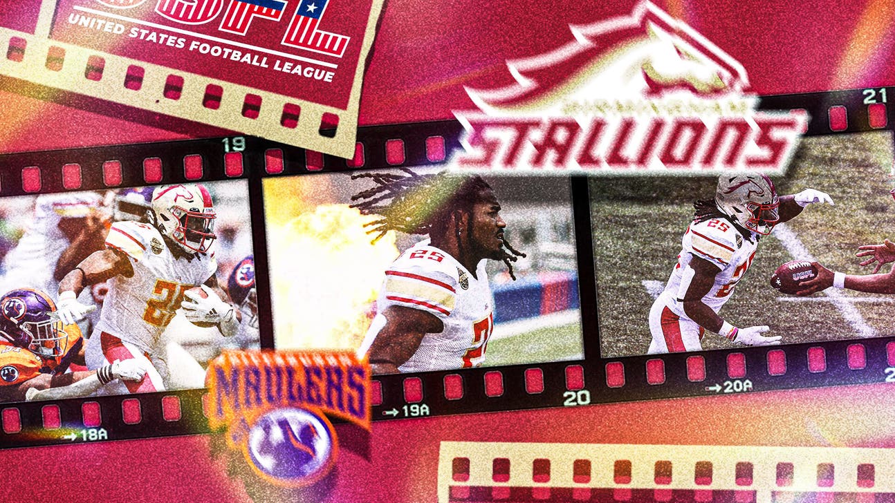 Bo Scarbrough boosts Stallions' offense in playoff-clinching win