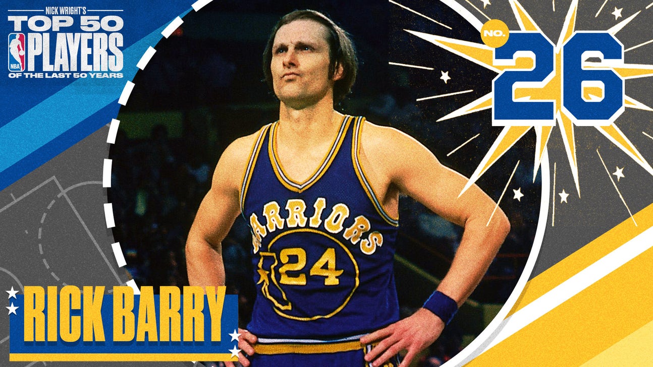 Top 50 NBA players from last 50 years: Rick Barry ranks No. 26