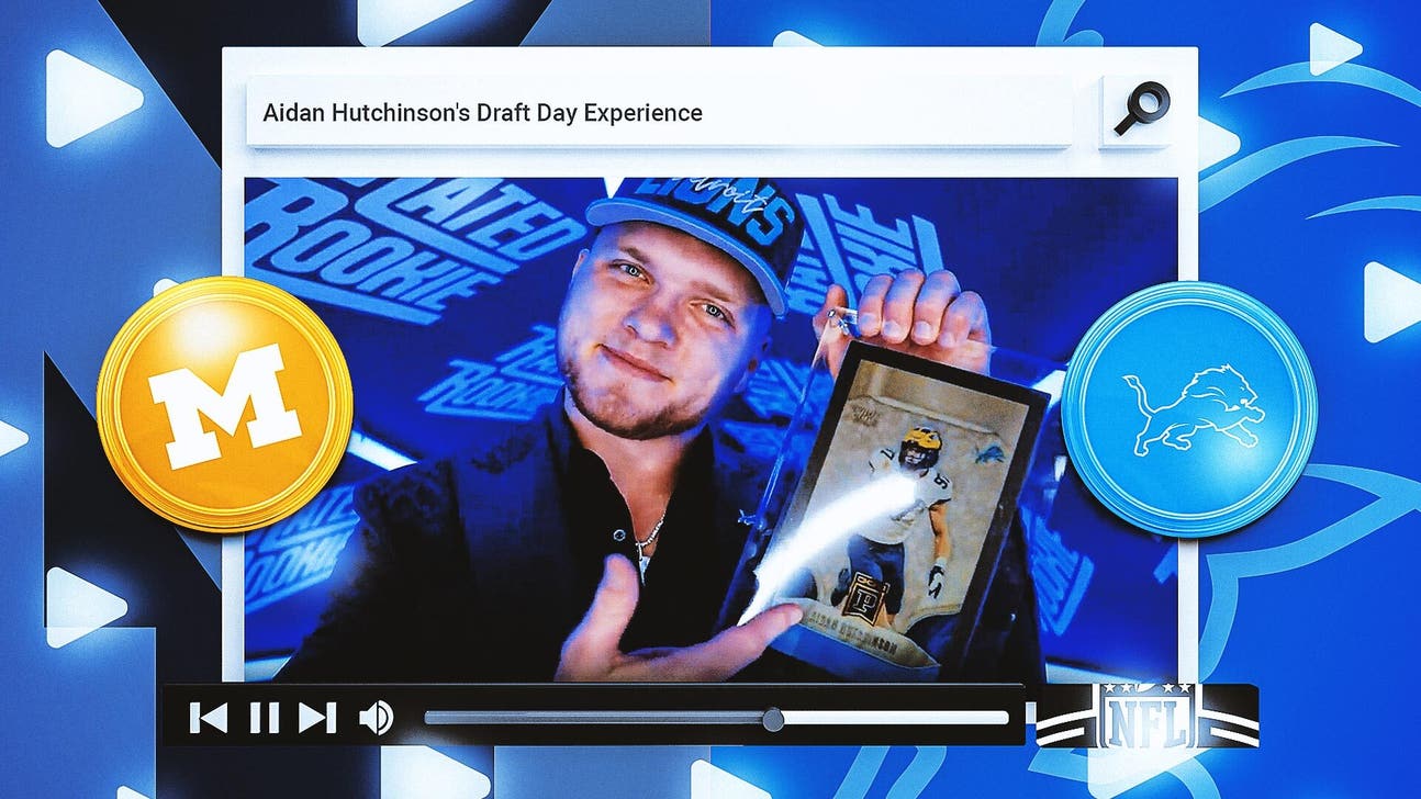 Detroit Lions' Aidan Hutchinson shares amazing draft day video