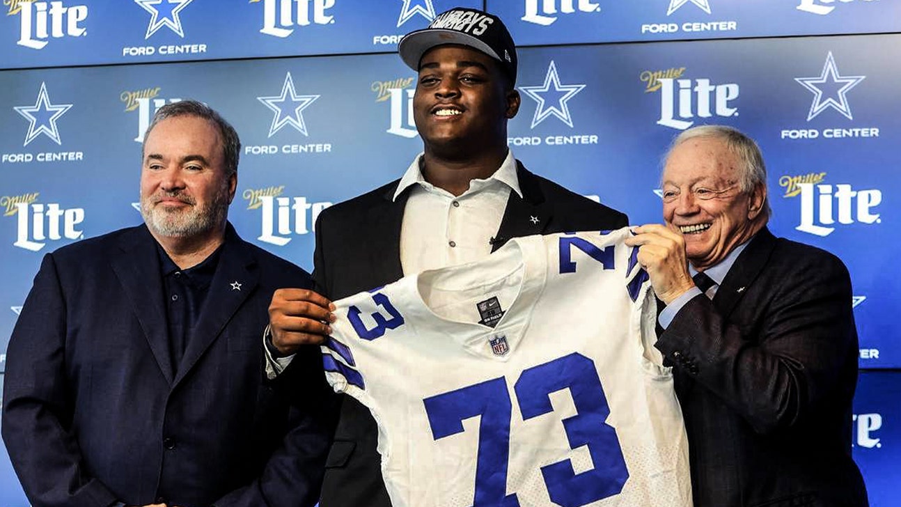 Cowboys rookie OL Tyler Smith draws comparison to Larry Allen