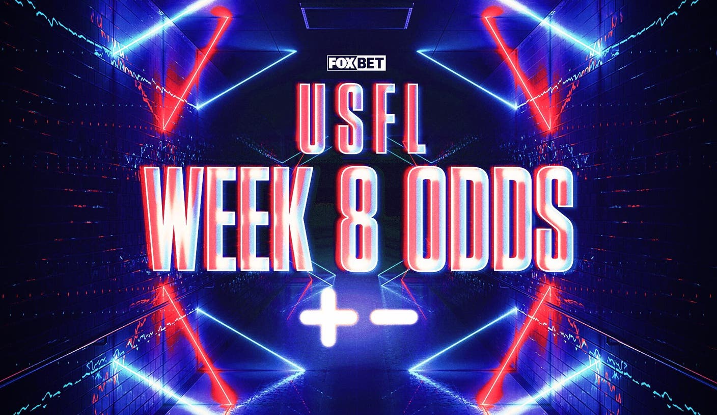 USFL odds Week 8: How to bet, lines