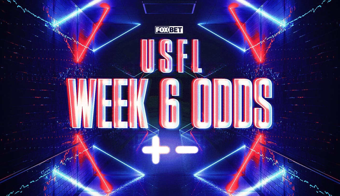USFL odds Week 6: How to bet, lines