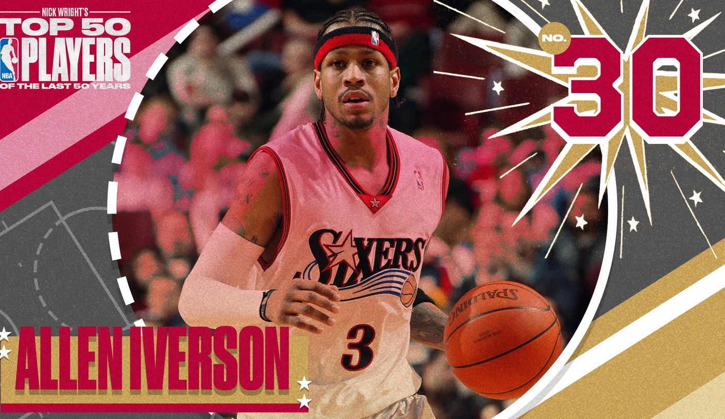 Top 50 NBA players from last 50 years: Allen Iverson ranks