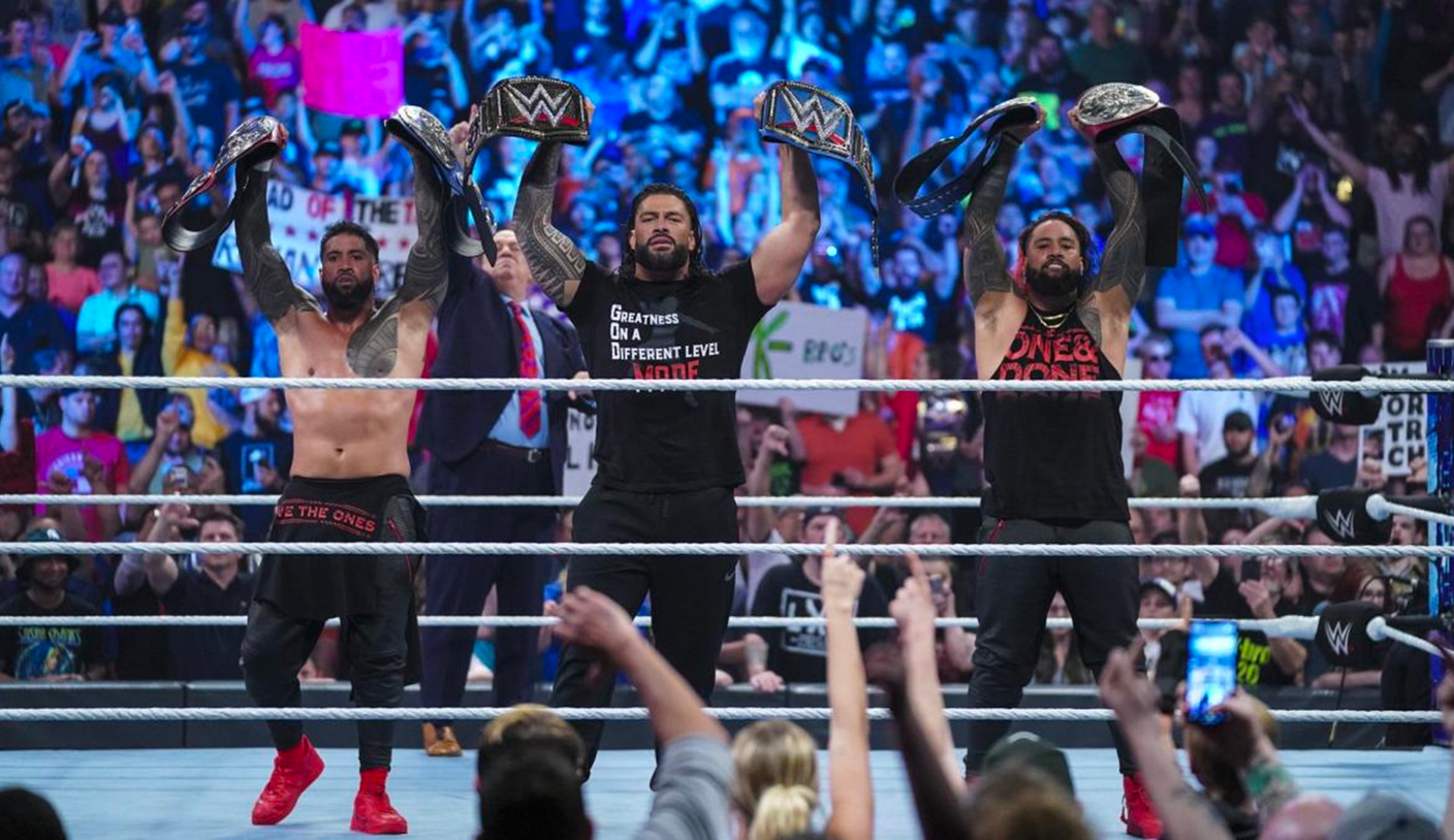 WWE SmackDown: The Usos unify Tag Team championships | FOX Sports WWE SmackDown: The Usos unify Tag Team championships | FOX Sports