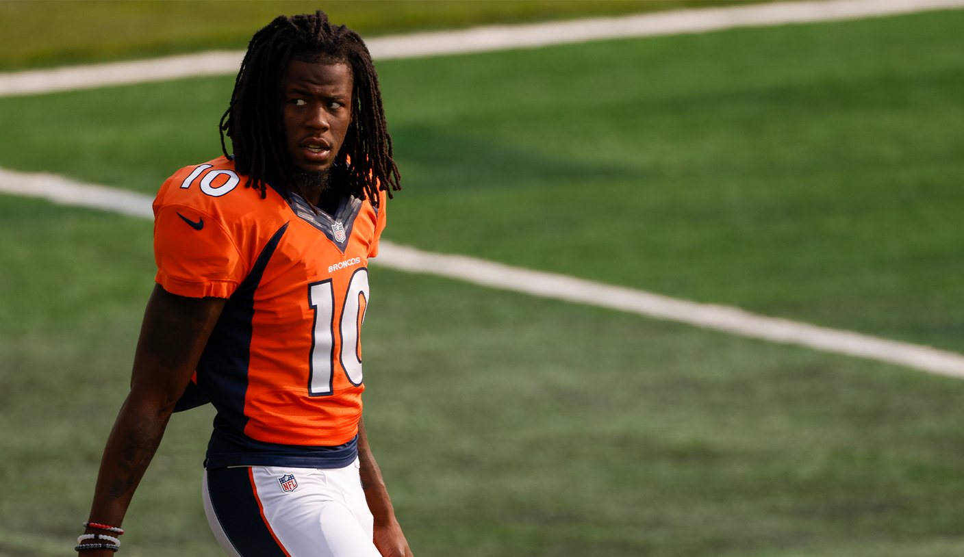 REPORT: Broncos WR Jerry Jeudy arrested on second-degree criminal