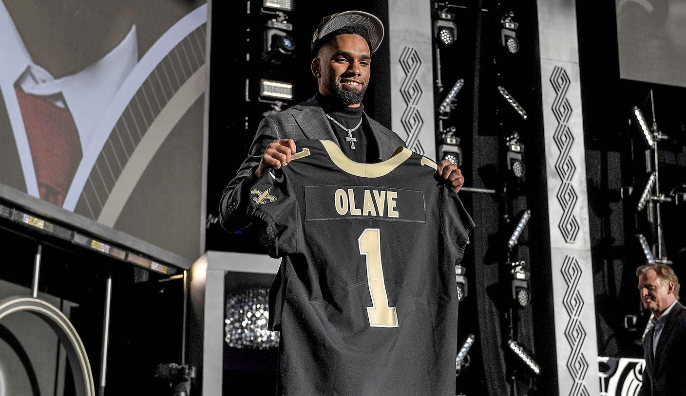 Olave eager to team with Thomas in Saints' rebuilt pass game