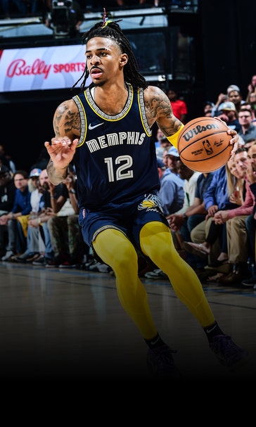 Morant's 47 powers Memphis past Golden State in Game 2