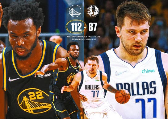 Warriors' Andrew Wiggins steps into spotlight, locks down Luka Dončić