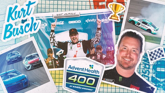 Kurt Busch wins with Jordan Brand, 23XI Racing at Kansas