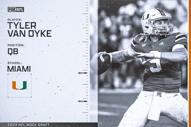 2023 mock draft: New Orleans Saints pick Miami QB Tyler Van Dyke