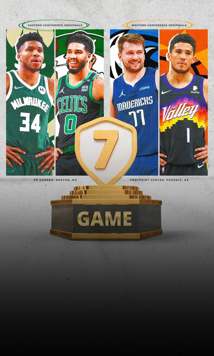 NBA playoffs: Celtics host Bucks, Suns meet Mavs in pair of Game 7s