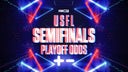 2023 USFL semifinals odds: Betting lines, spreads thumbnail