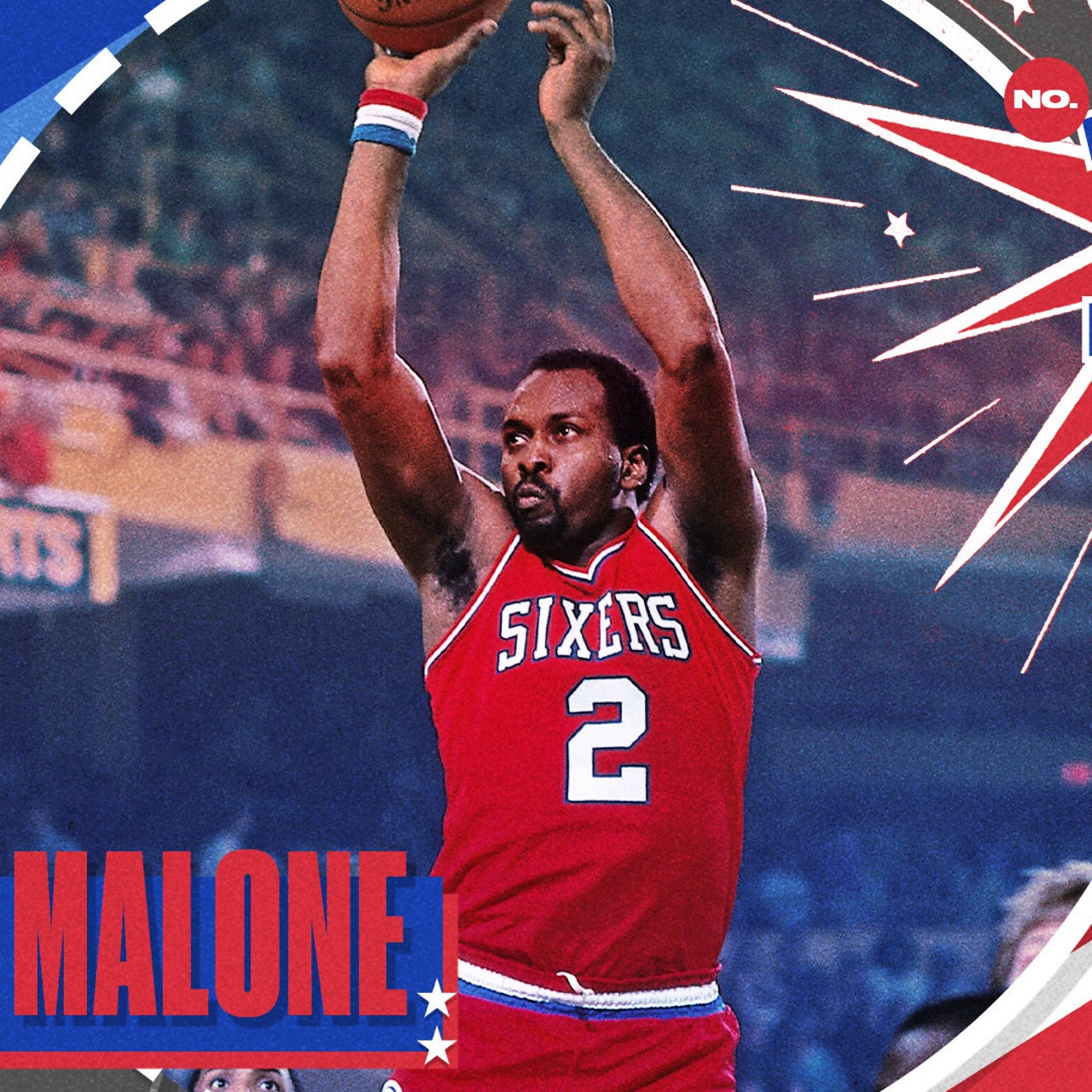 Moses Malone Highlights Rockets and 76ers 