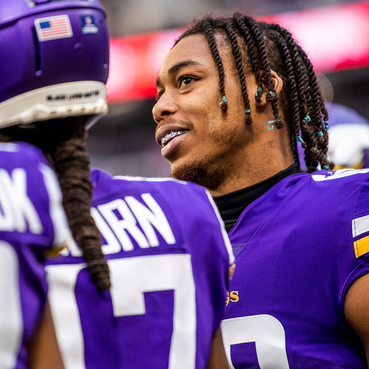 Vikings WR Justin Jefferson 'excited,' 'happy' to play for
