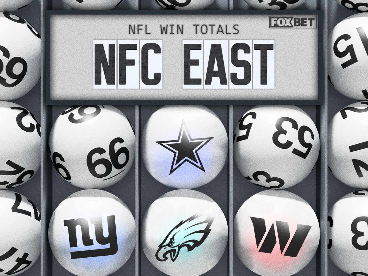 NFL division winner odds: NFC East, AFC South are targets