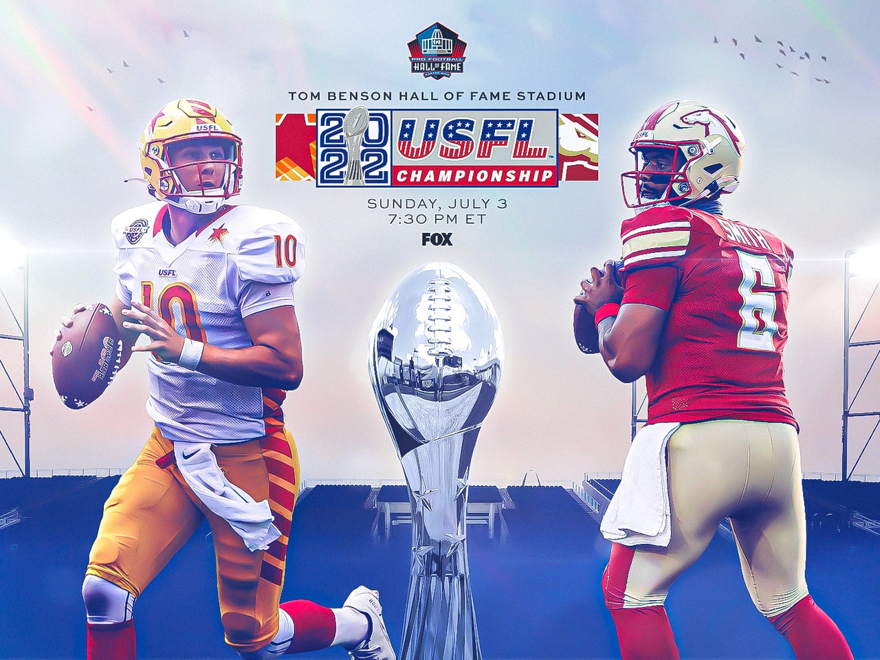 Tom Benson Hall of Fame Stadium hosting USFL playoffs, title game