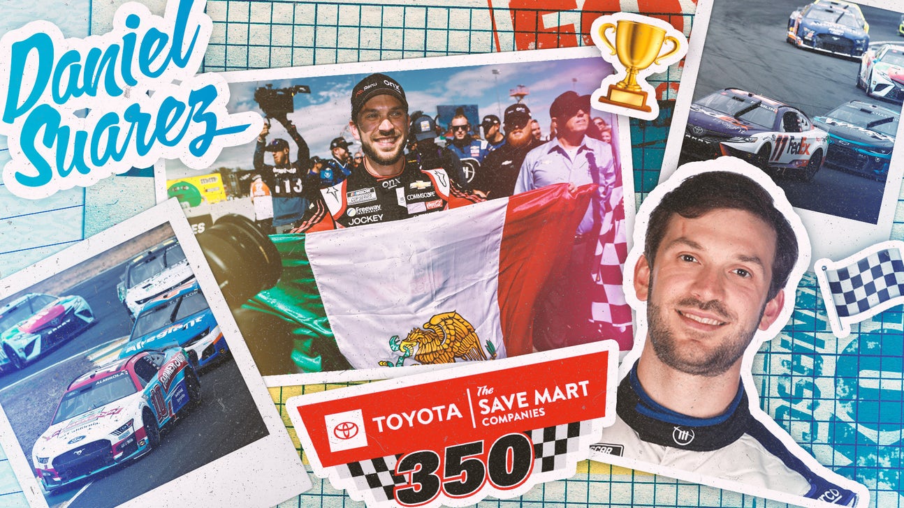 Daniel Suarez logs first Cup win at Sonoma, makes NASCAR history