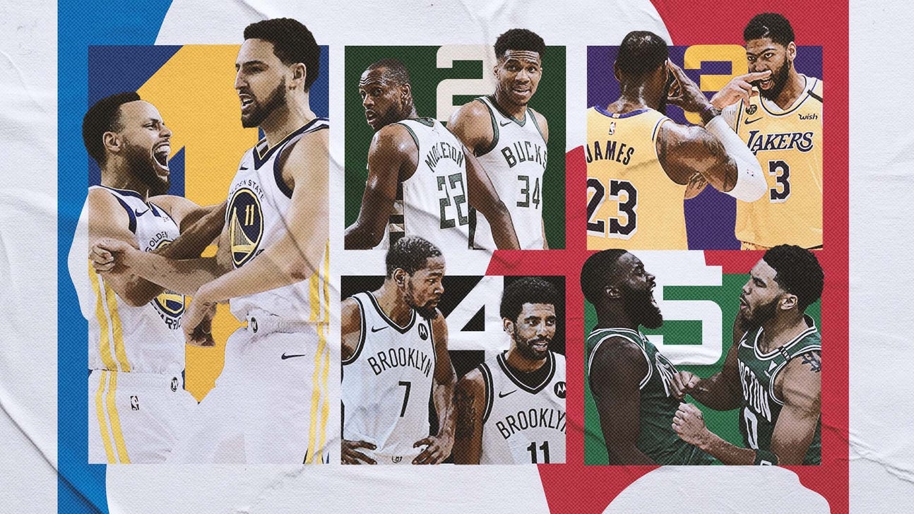 Steph-Klay, LeBron-AD, KD-Kyrie highlight top 10 NBA duos