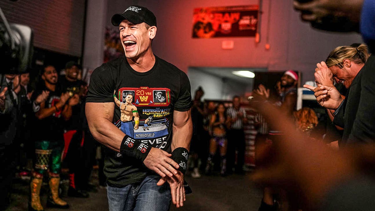 WWE Raw: John Cena celebrates 20-year anniversary