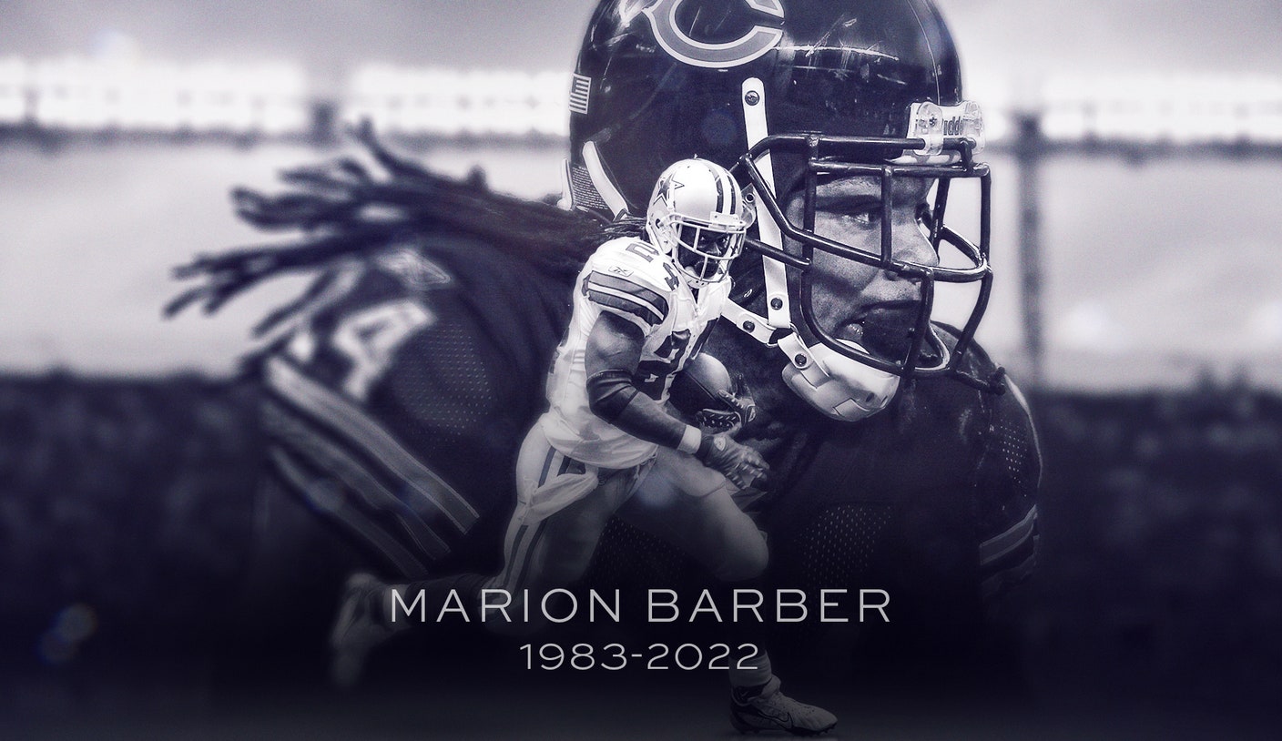 Former Cowboys, Bears RB Marion Barber dies at 38