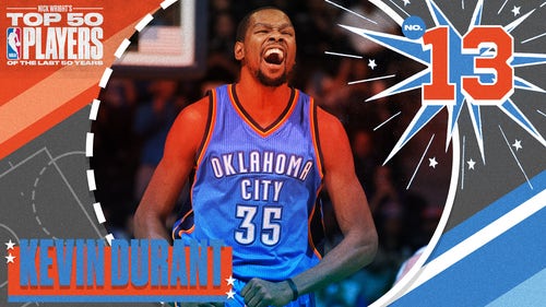 BROOKLYN NETS Trending Image: Top 50 NBA players from last 50 years: Kevin Durant ranks No. 13