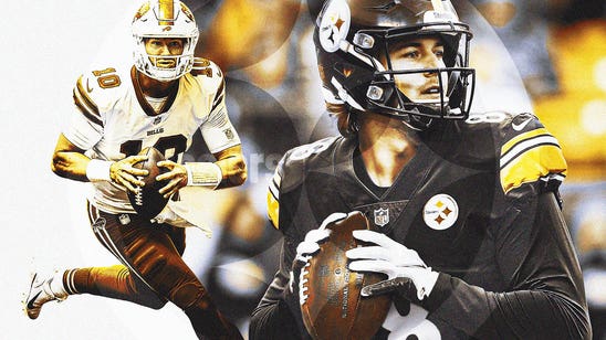 Pickett now QB2 behind Trubisky on Steelers' depth chart