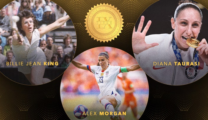 Strong Like A Woman Alex Morgan, Diana Taurasi, Billie Jean King and 97 other game-changing women FOX Sports image