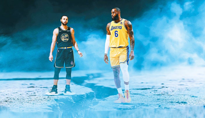 Steph curry versus lebron on sale james