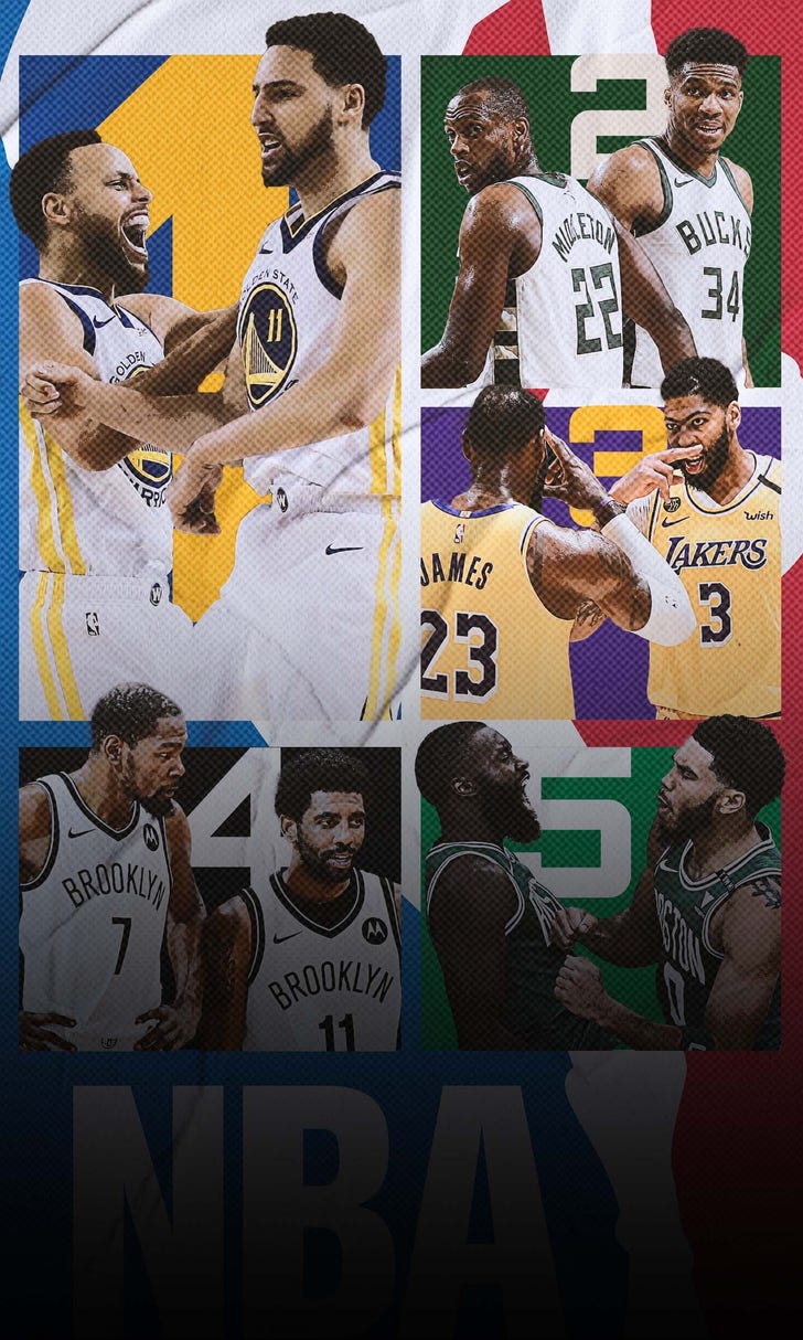 Steph-Klay, LeBron-AD, KD-Kyrie highlight top 10 NBA duos