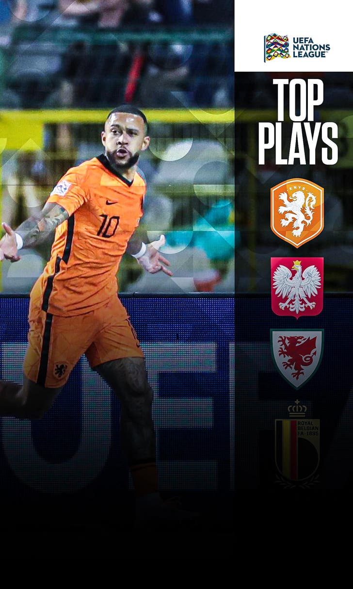 UEFA Nations League: Belgium routs Poland, Netherlands tops Wales