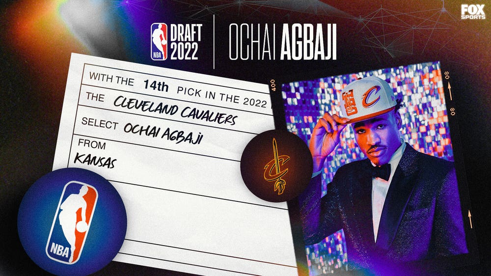 KU's Agbaji, Braun selected in 1st round of 2022 NBA Draft