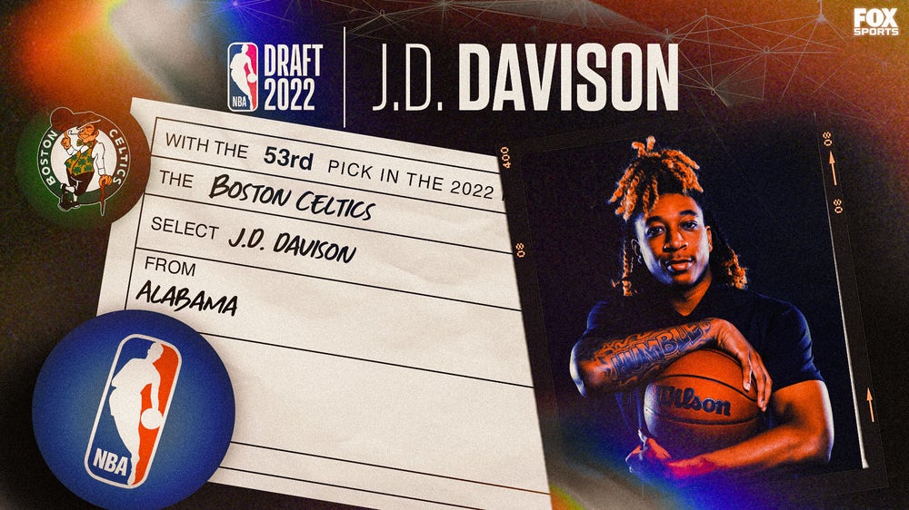 JD Davison signs two-way contract with Celtics after being selected in  second round of NBA Draft 