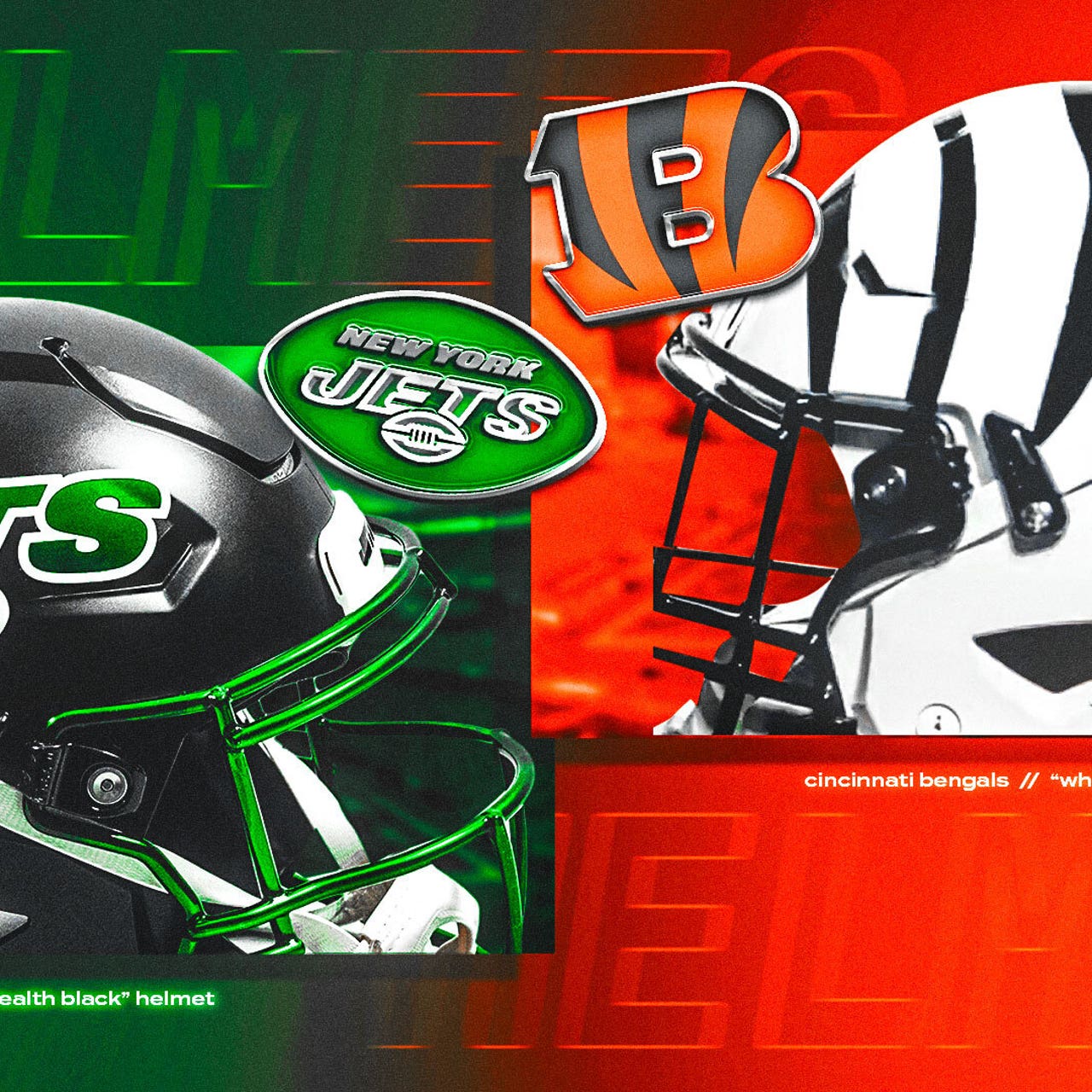 Bengals, Jets reveal alternate helmets for 2022-23 NFL season