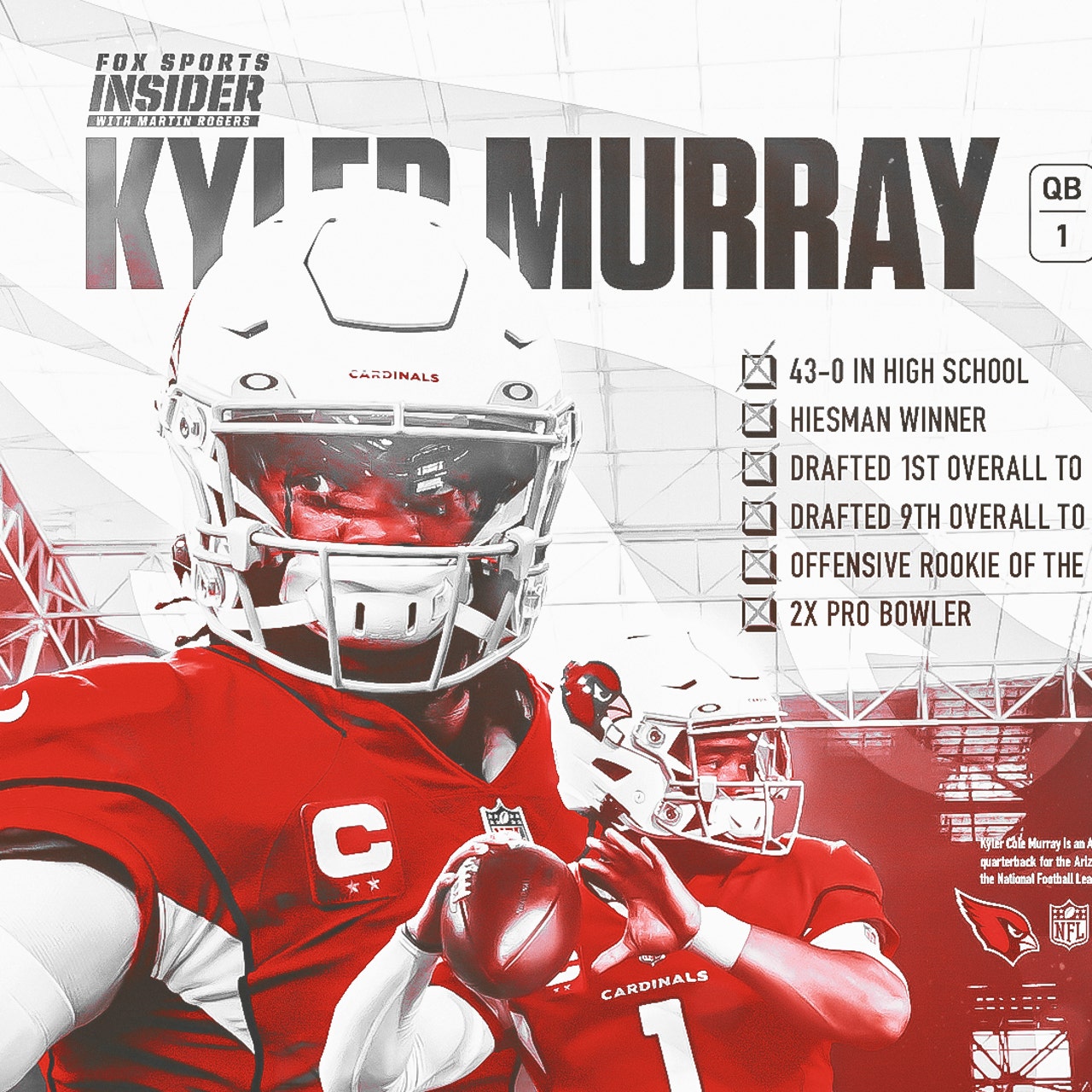 Kyler Murray is directing his anger at the wrong target