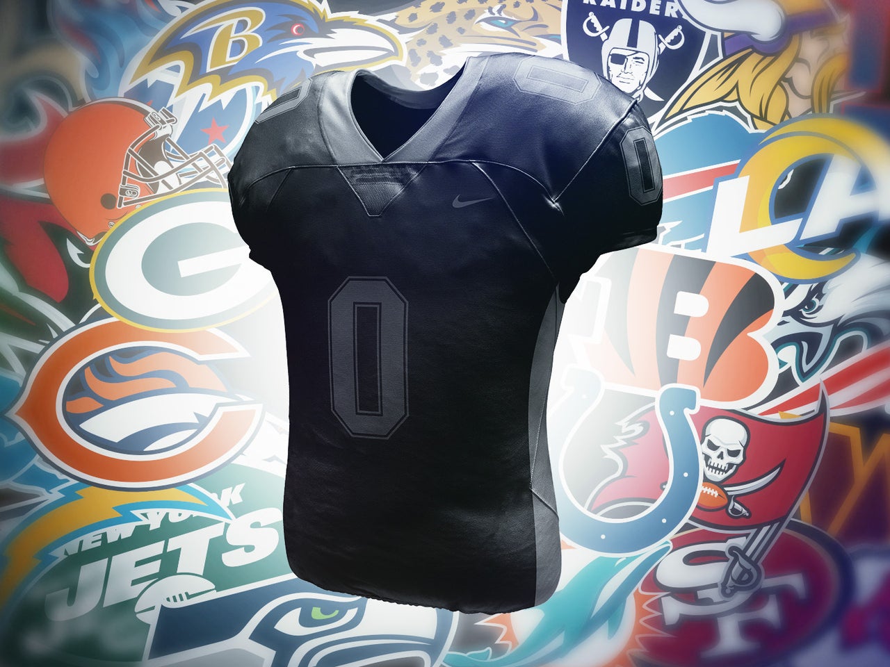 Blackout' Uniforms For Every NFL Team