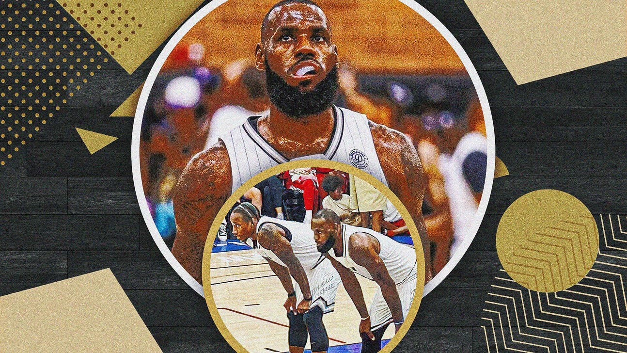 LeBron James shows out at Drew League