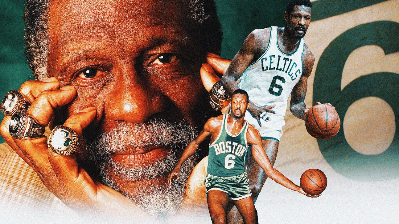 Bill Russell's basketball career: By the numbers