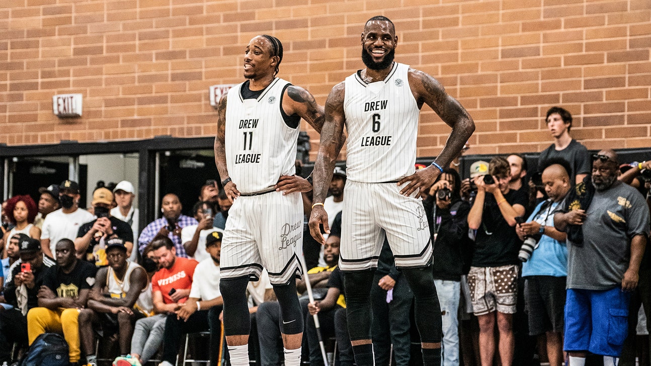 Amid Lakers turmoil, LeBron takes time to dazzle at Drew League