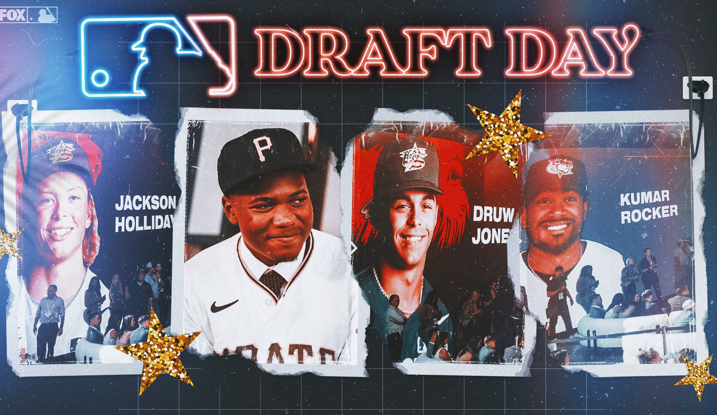 MLB sons Jackson Holliday, Druw Jones lead draft 