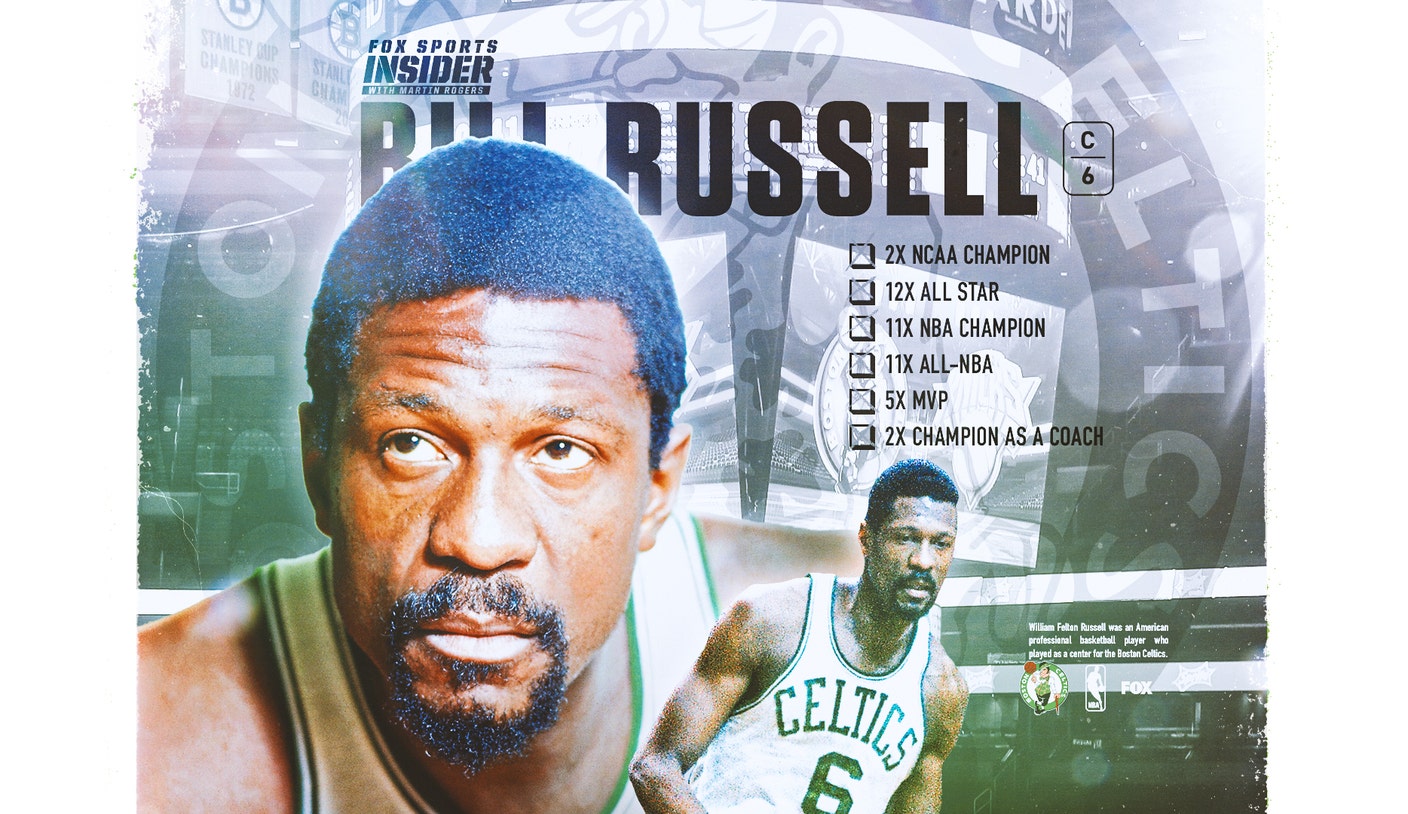 Bill Russell, legendary Celtics center and NBA coach, dies - Los Angeles  Times