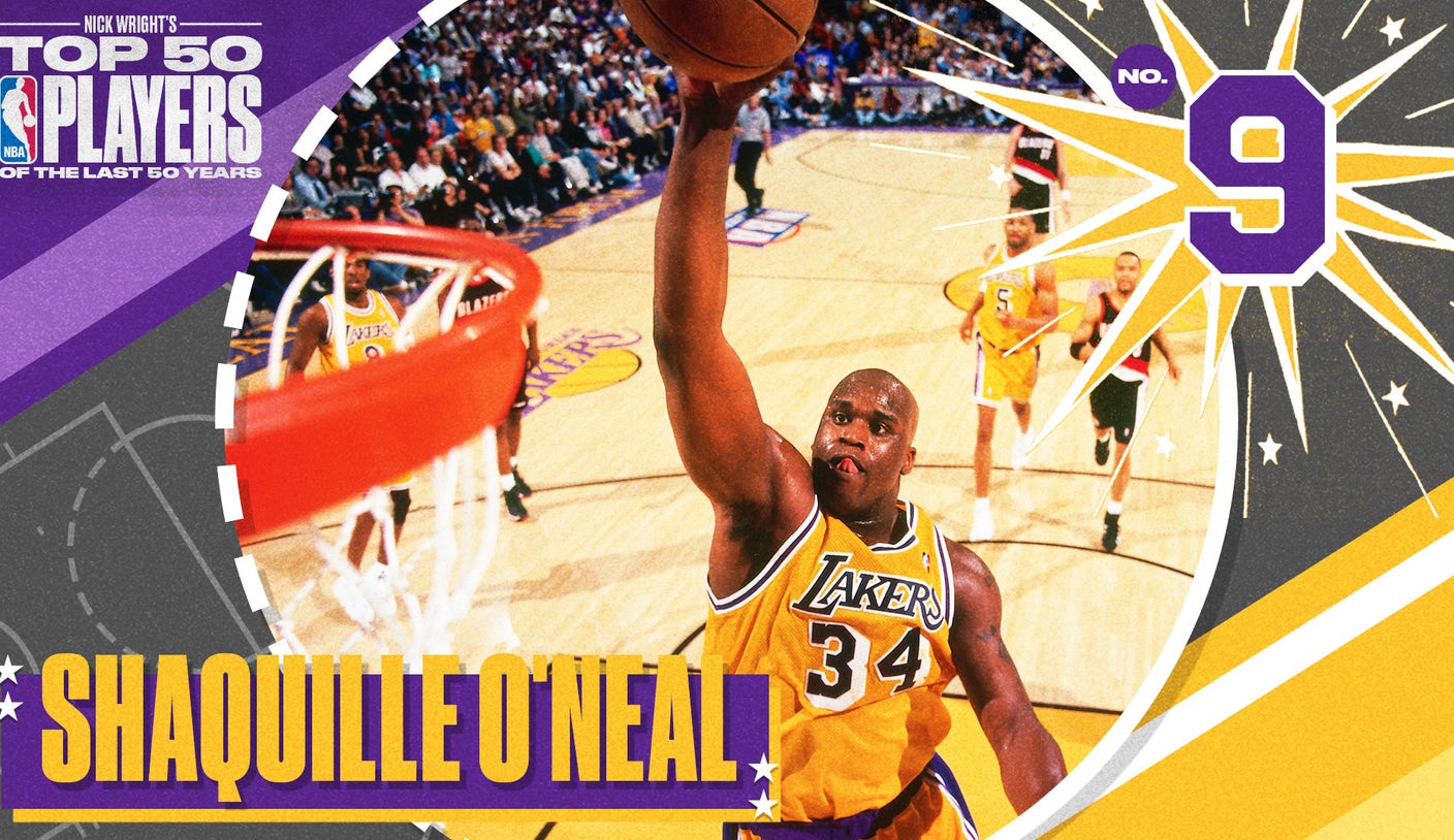 Shaquille O'Neal Slam Dunk Los Angeles Lakers 8 x 10 Basketball Photo