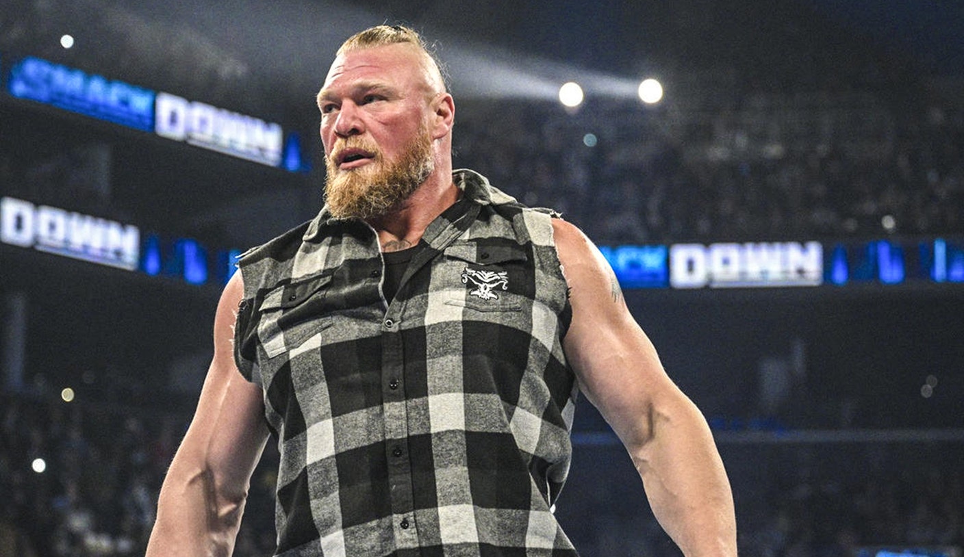 Brock Lesnar walks out of SmackDown after McMahon retirement