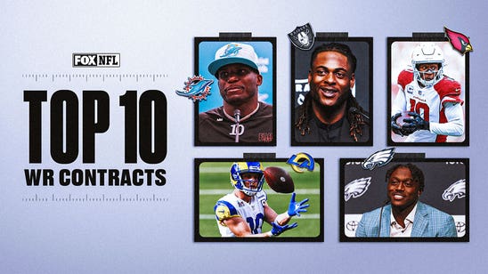 Who are the NFL's highest paid wide receivers? Here are the top 10