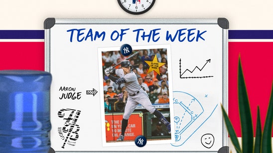 MLB Team of the Week: Yankees' Aaron Judge not slowing down